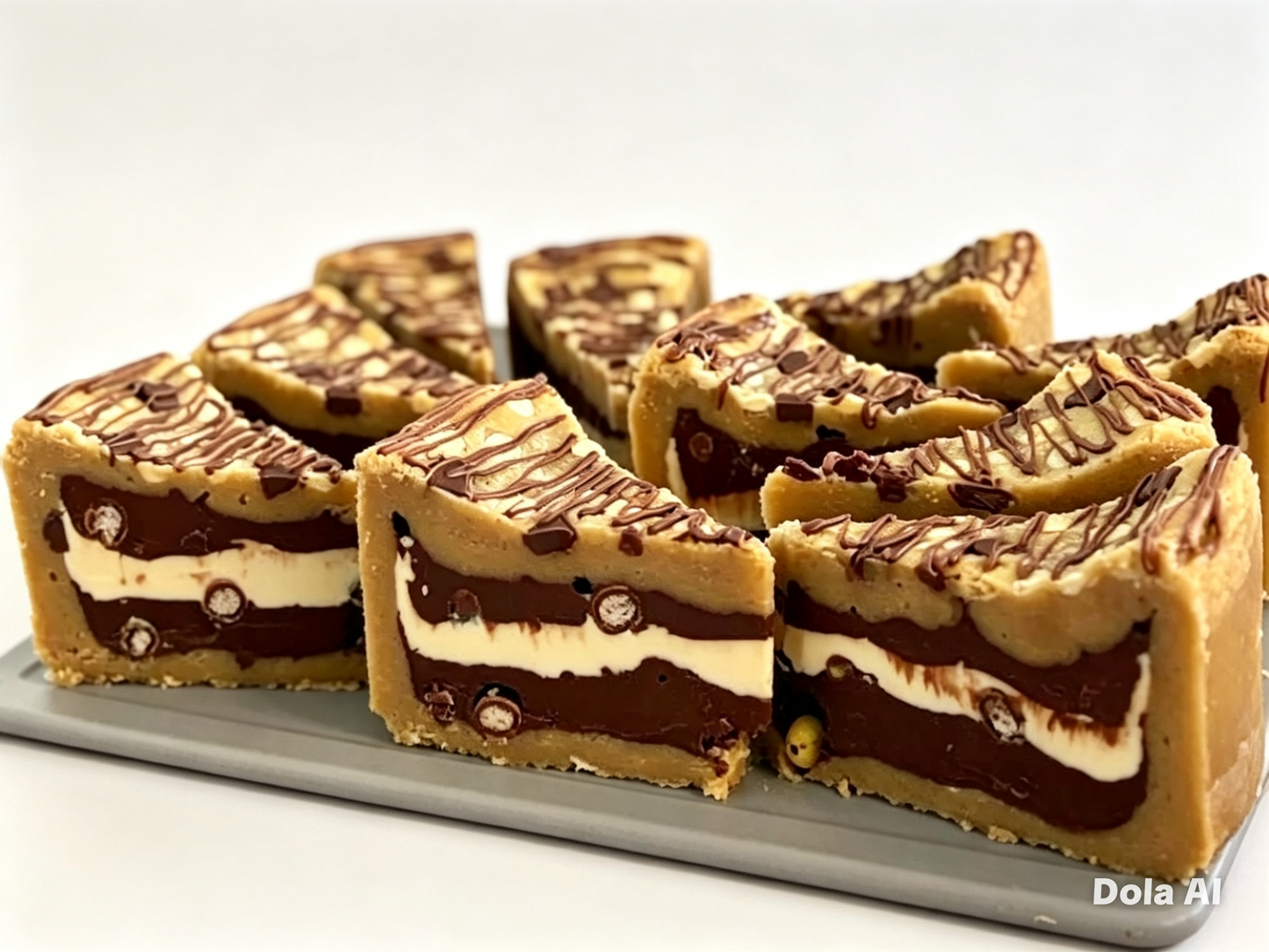 Brown Butter Cookie Cake 2 slices