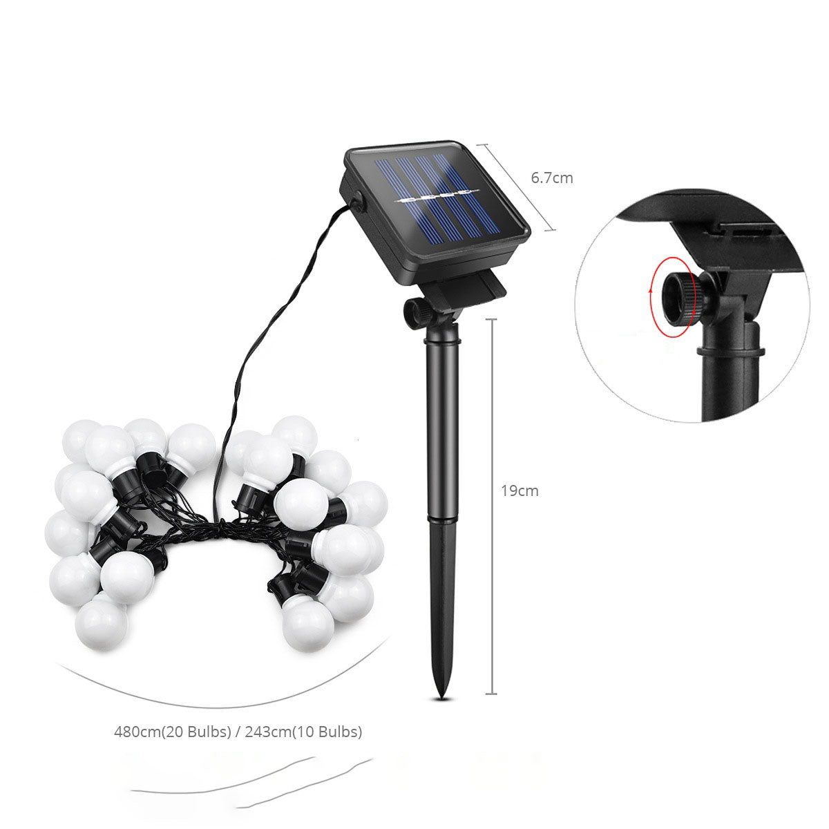 Led Outdoor Waterproof Solar String Light