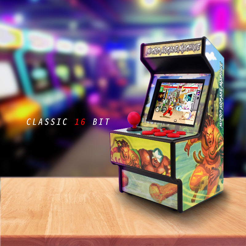 Data Frog Retro Mini Arcade Handheld Game Console