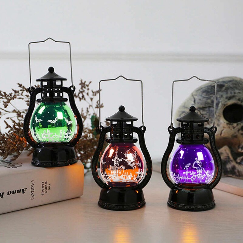 Halloween Retro Small Oil Lamp