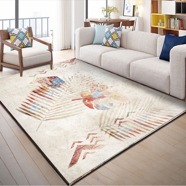 Abstract Flower Art Carpet