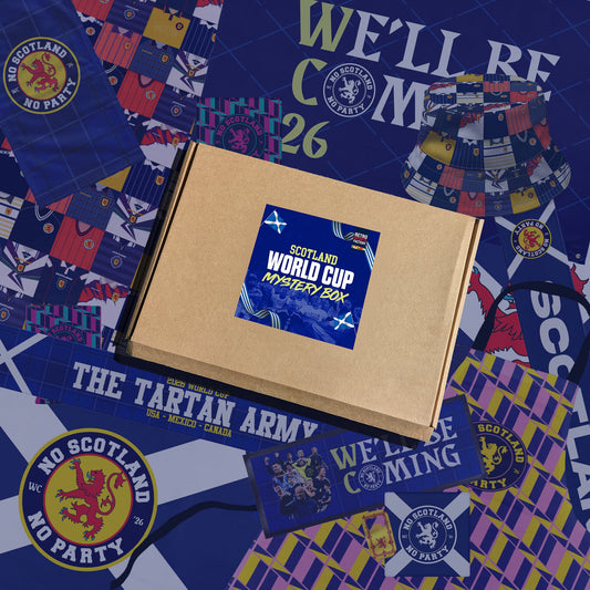 Scotland WC26 Father's Day Bar Box | Retro Man Cave Set