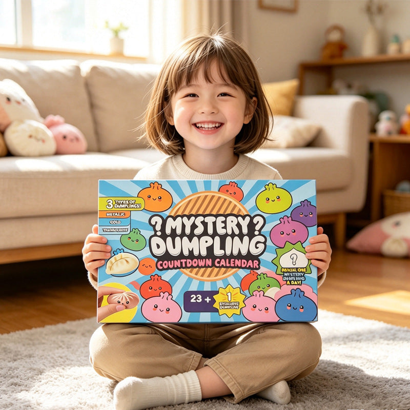 Mysterious Dumpling Squishy Calendar Blind Box