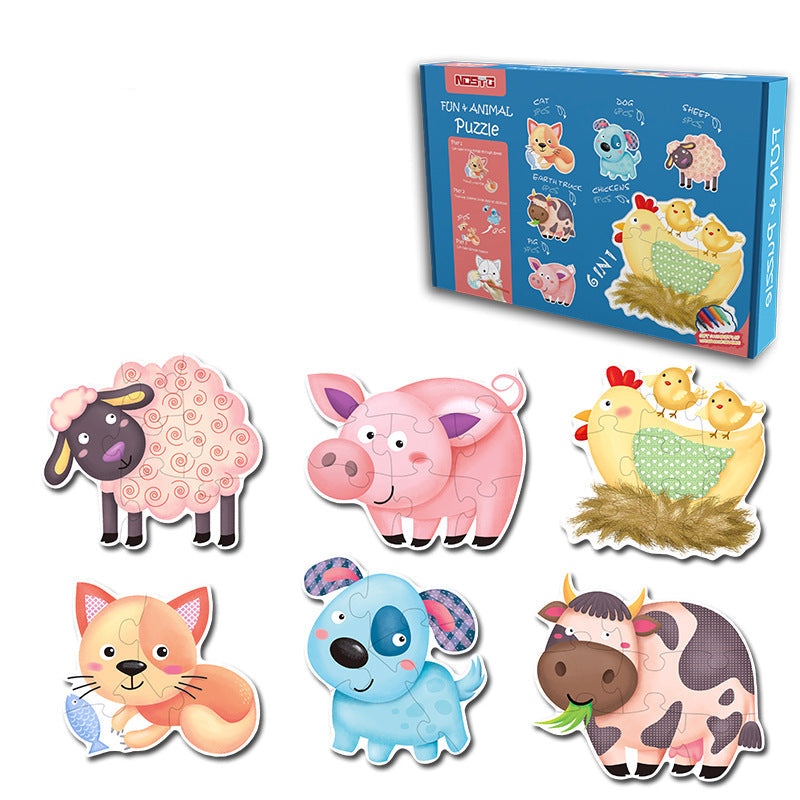 Large matching puzzles age 0-3