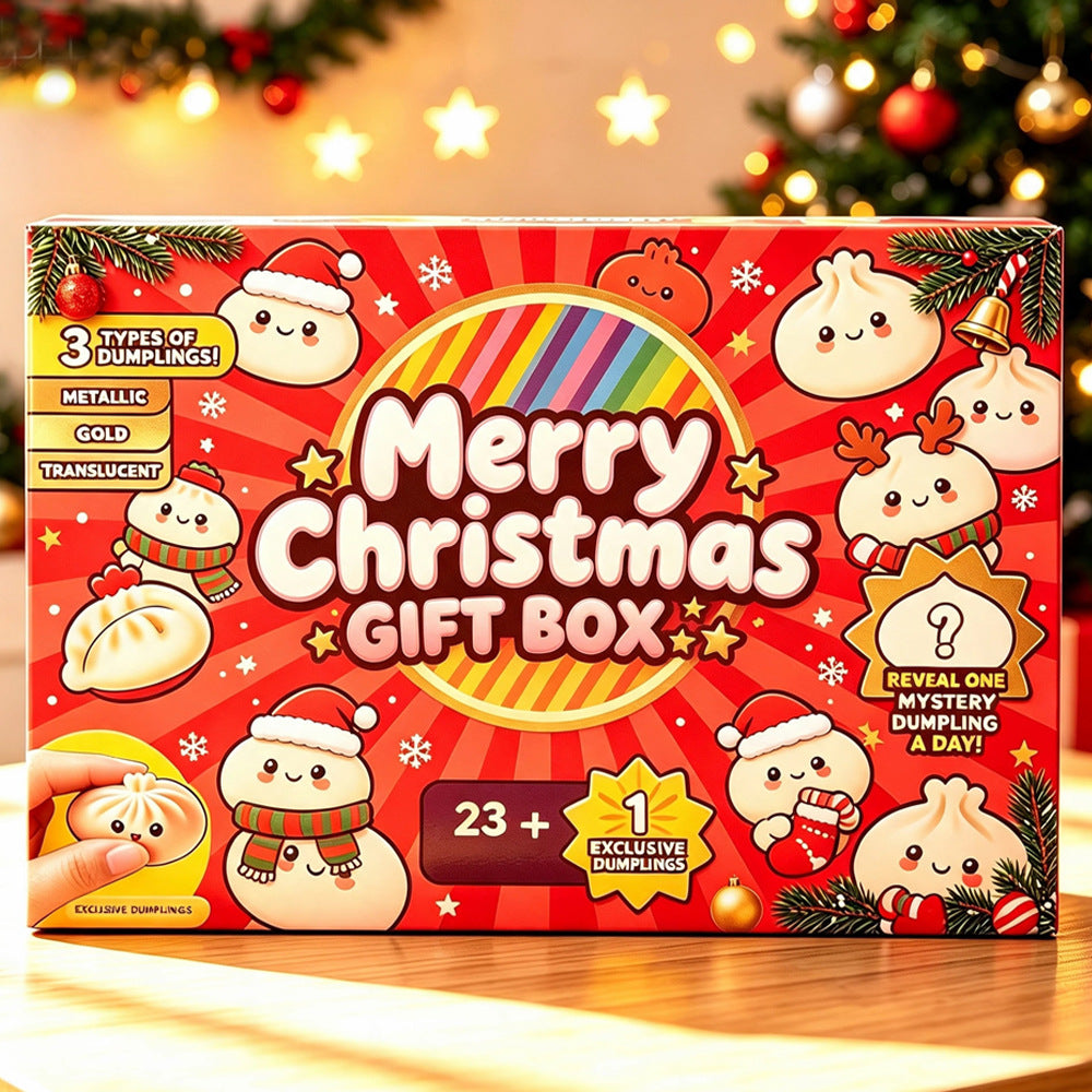 Mysterious Dumpling Squishy Calendar Blind Box