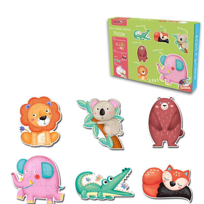 Large matching puzzles age 0-3