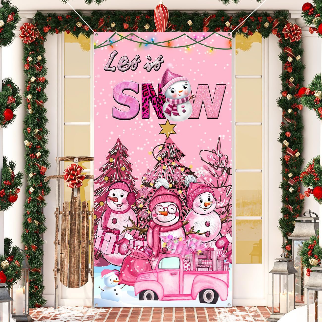 Christmas Door Cover