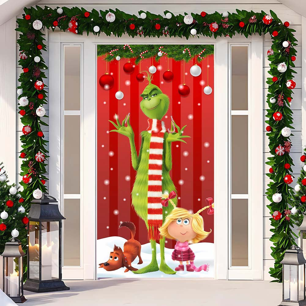 Christmas Door Cover