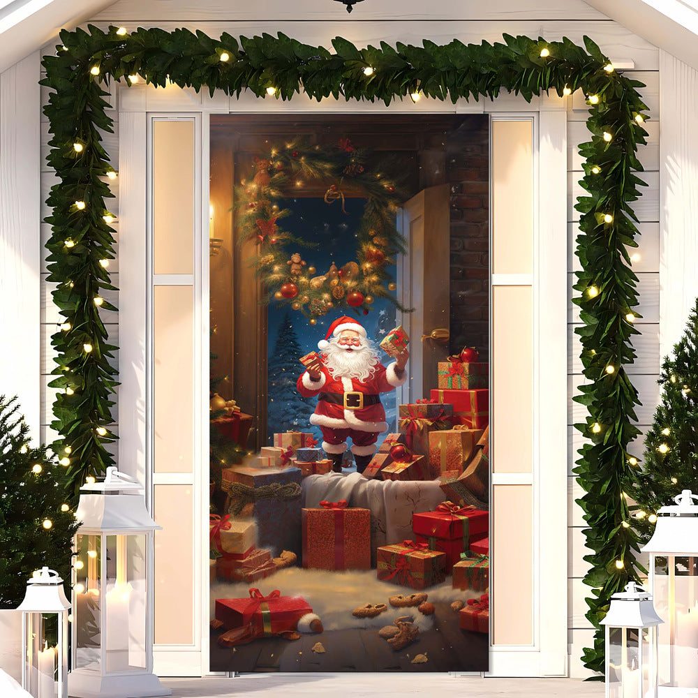 Christmas Door Cover