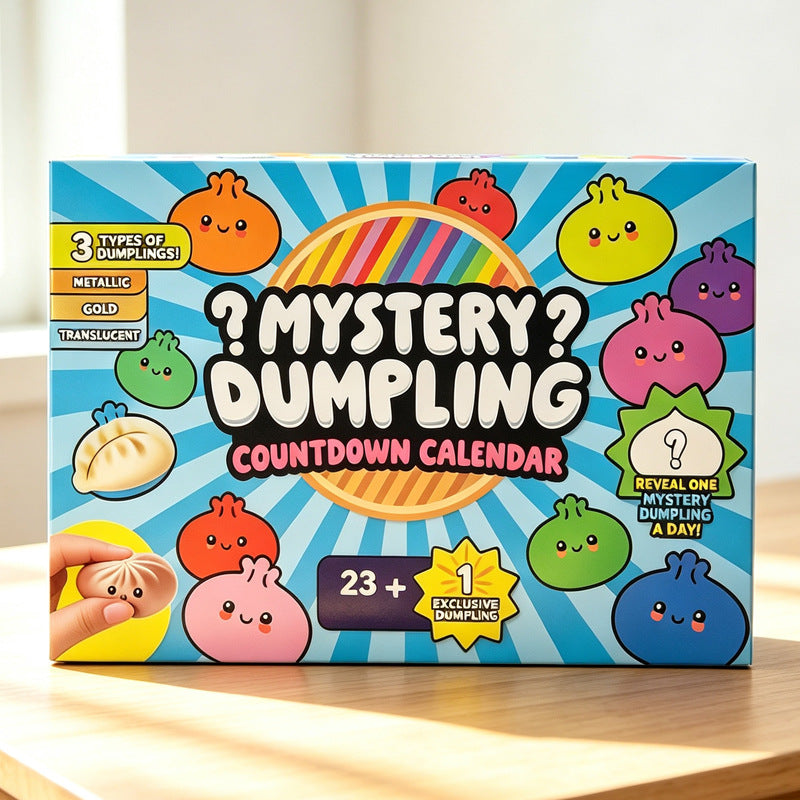 Mysterious Dumpling Squishy Calendar Blind Box