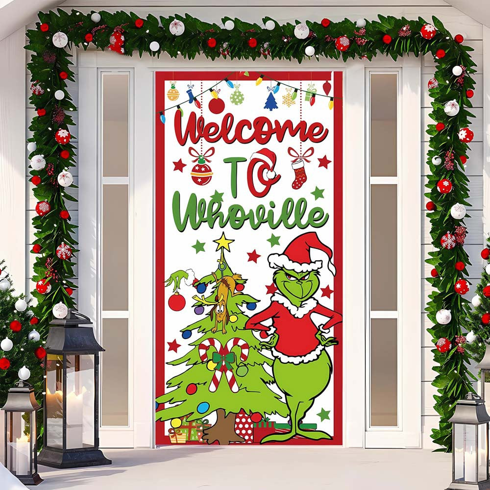 Christmas Door Cover