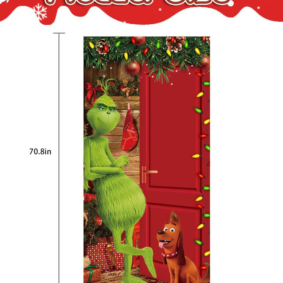Christmas Door Cover