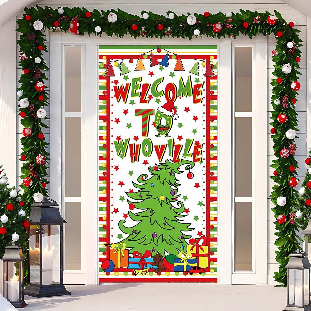 Christmas Door Cover