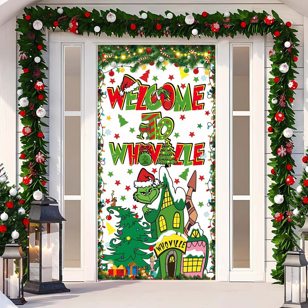 Christmas Door Cover
