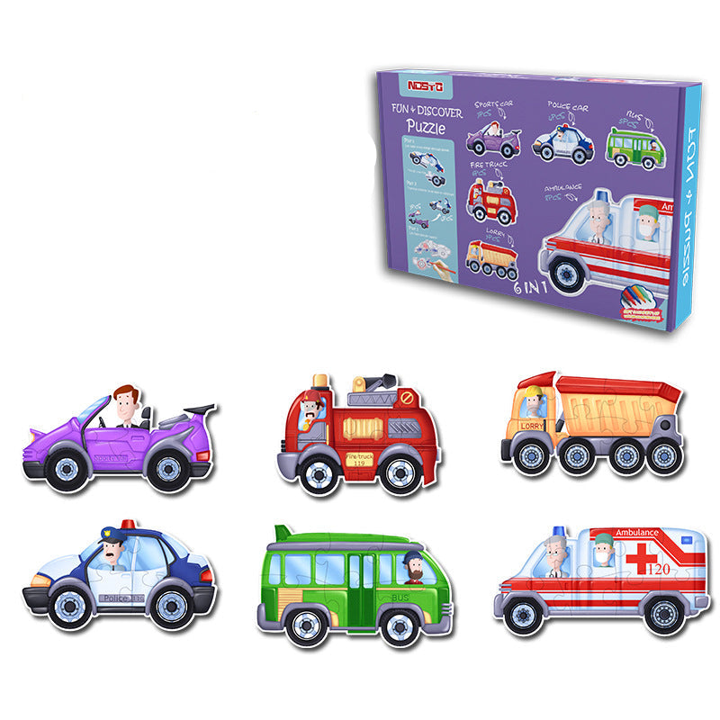 Large matching puzzles age 0-3