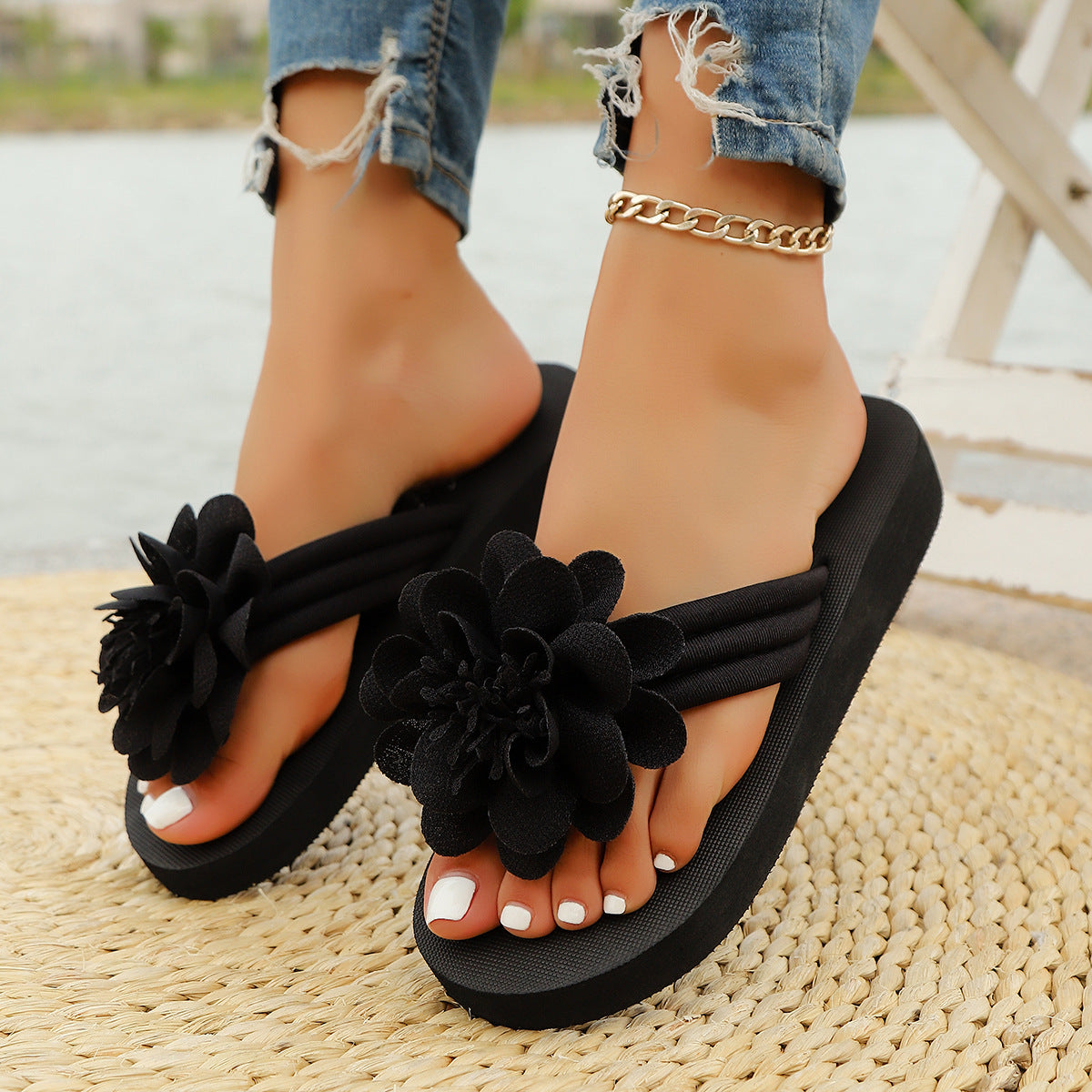 Flower Flip-flops