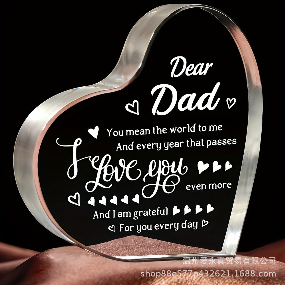 Acrylic Ornaments Father's Day