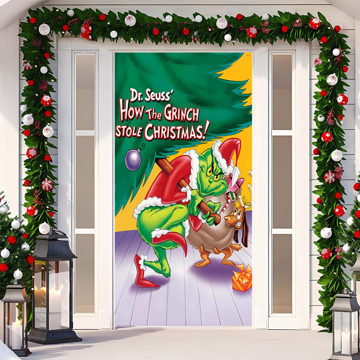 Christmas Door Cover
