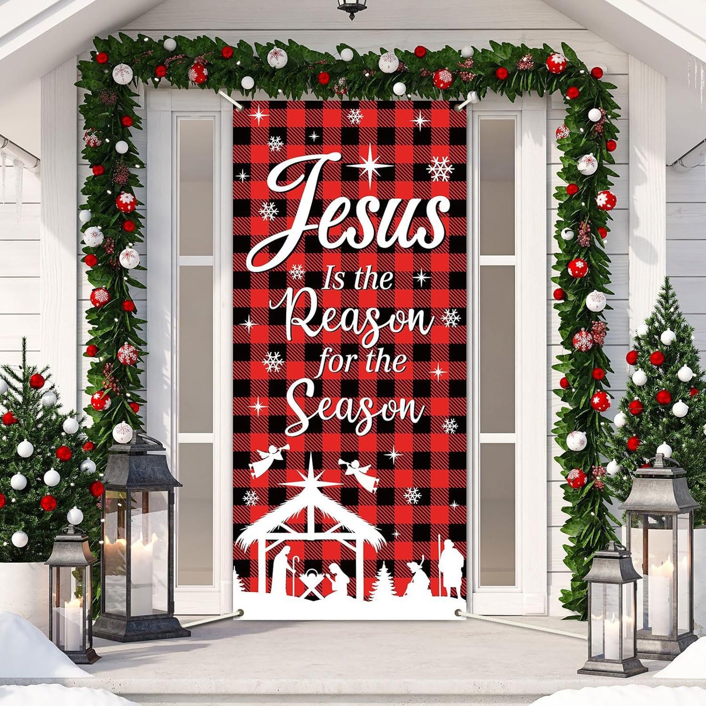 Christmas Door Cover