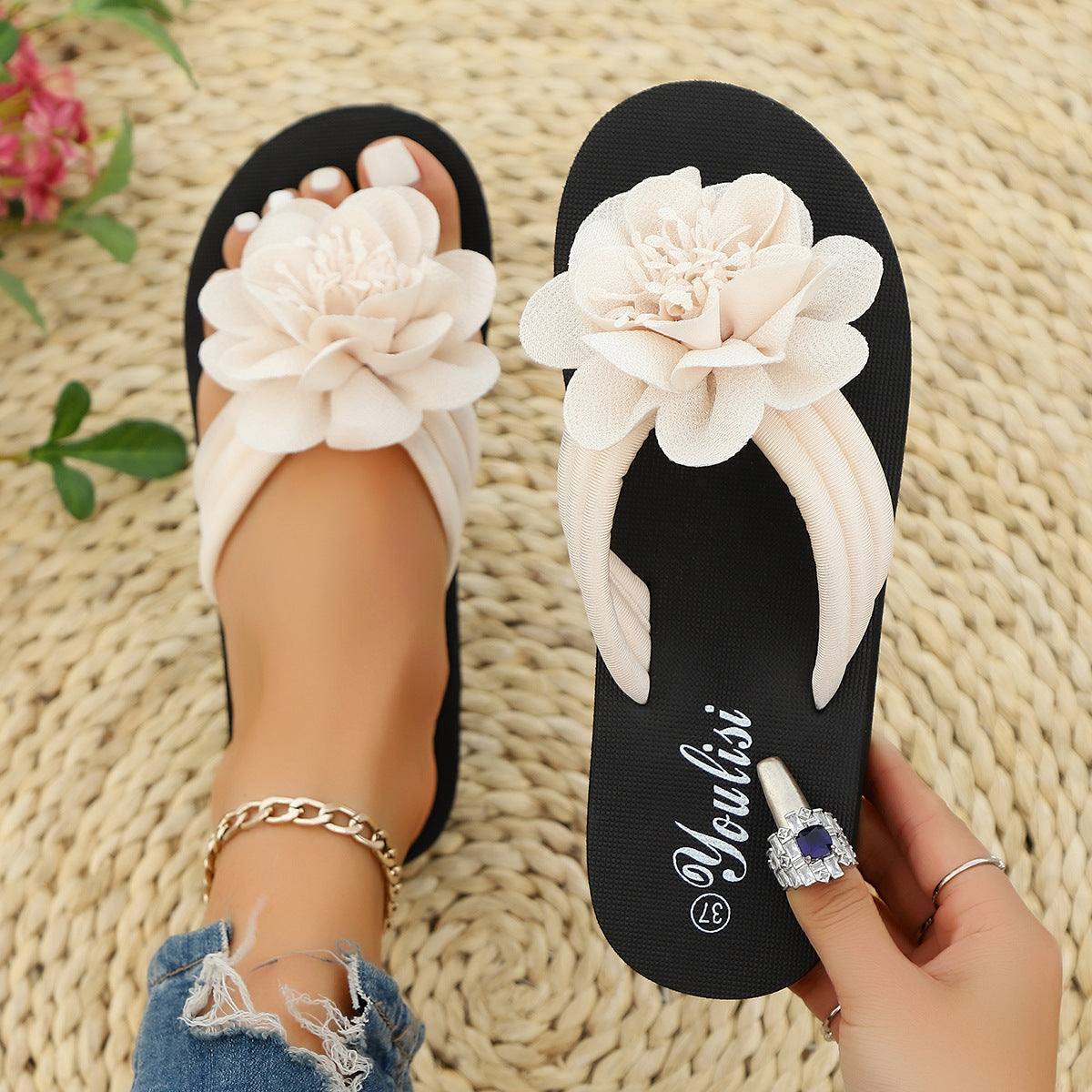 Flower Flip-flops