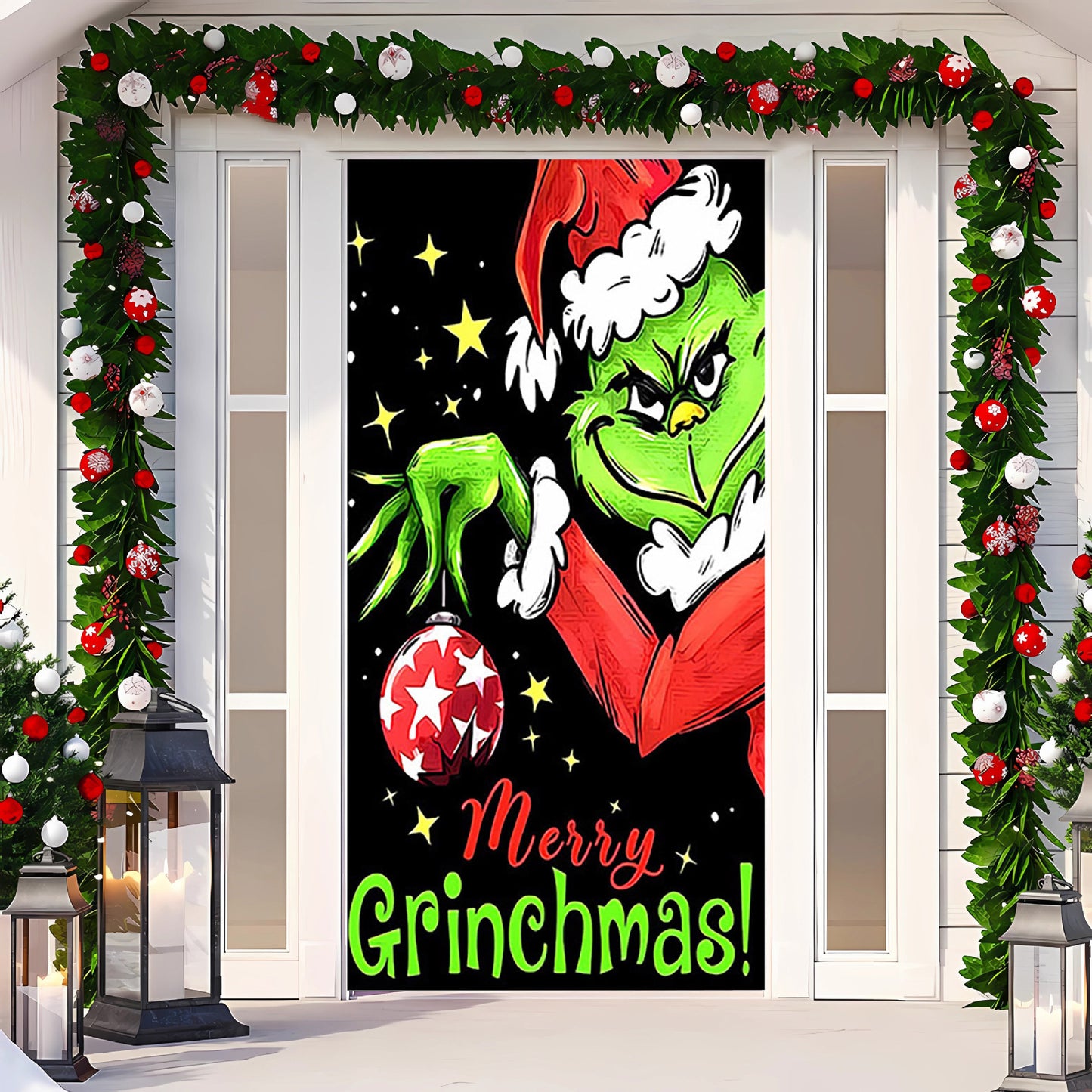 Christmas Door Cover