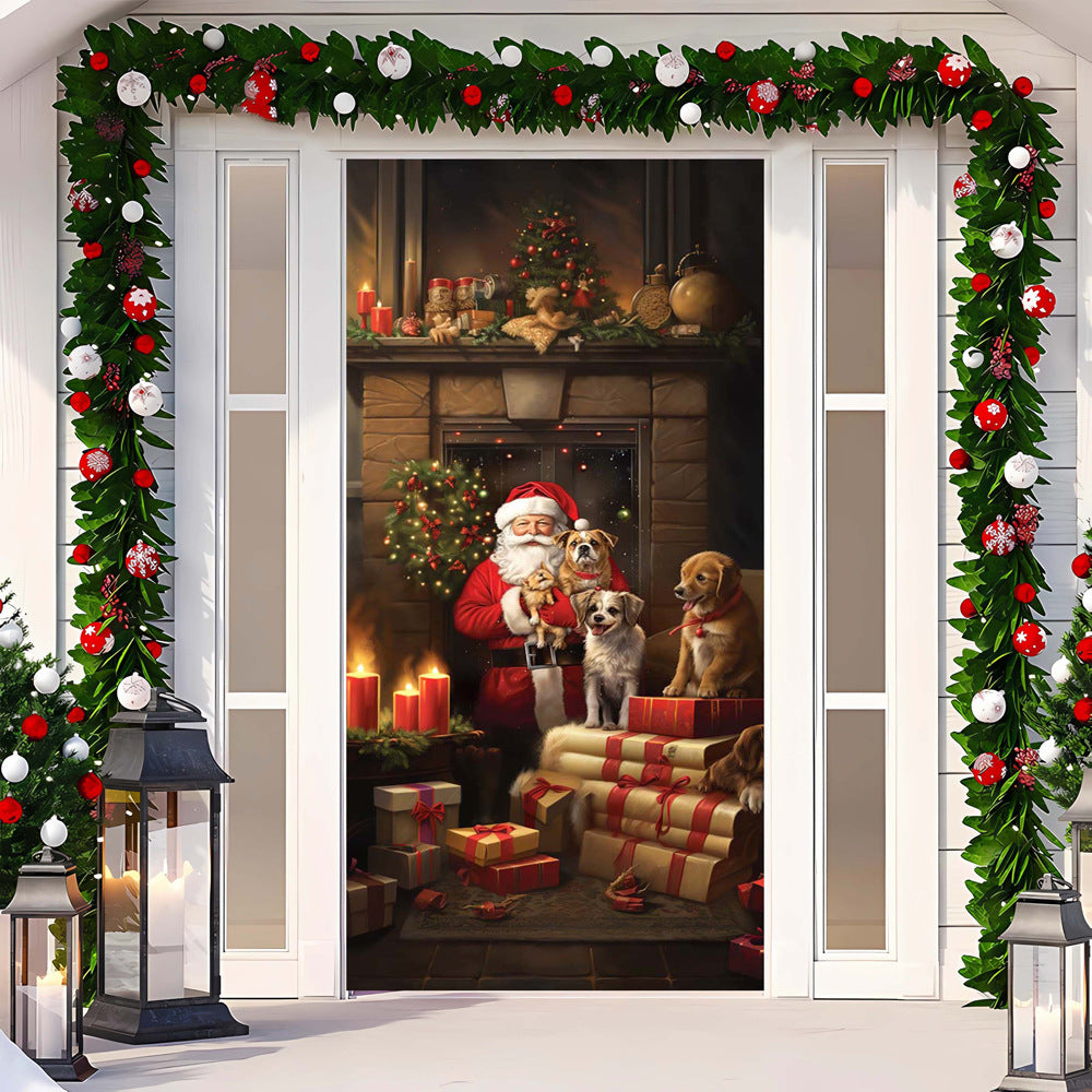 Christmas Door Cover
