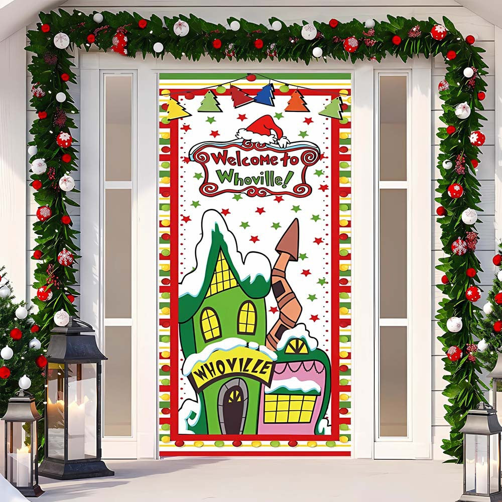 Christmas Door Cover