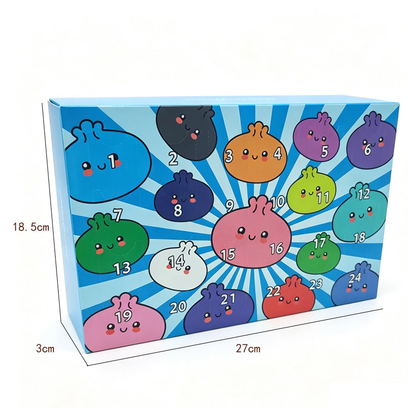 Mysterious Dumpling Squishy Calendar Blind Box
