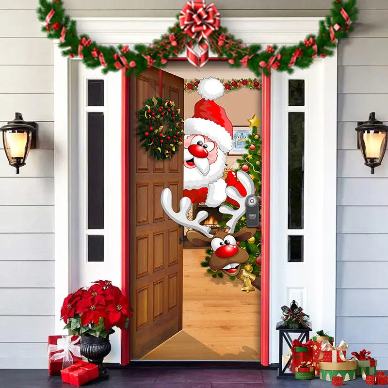 Christmas Door Cover