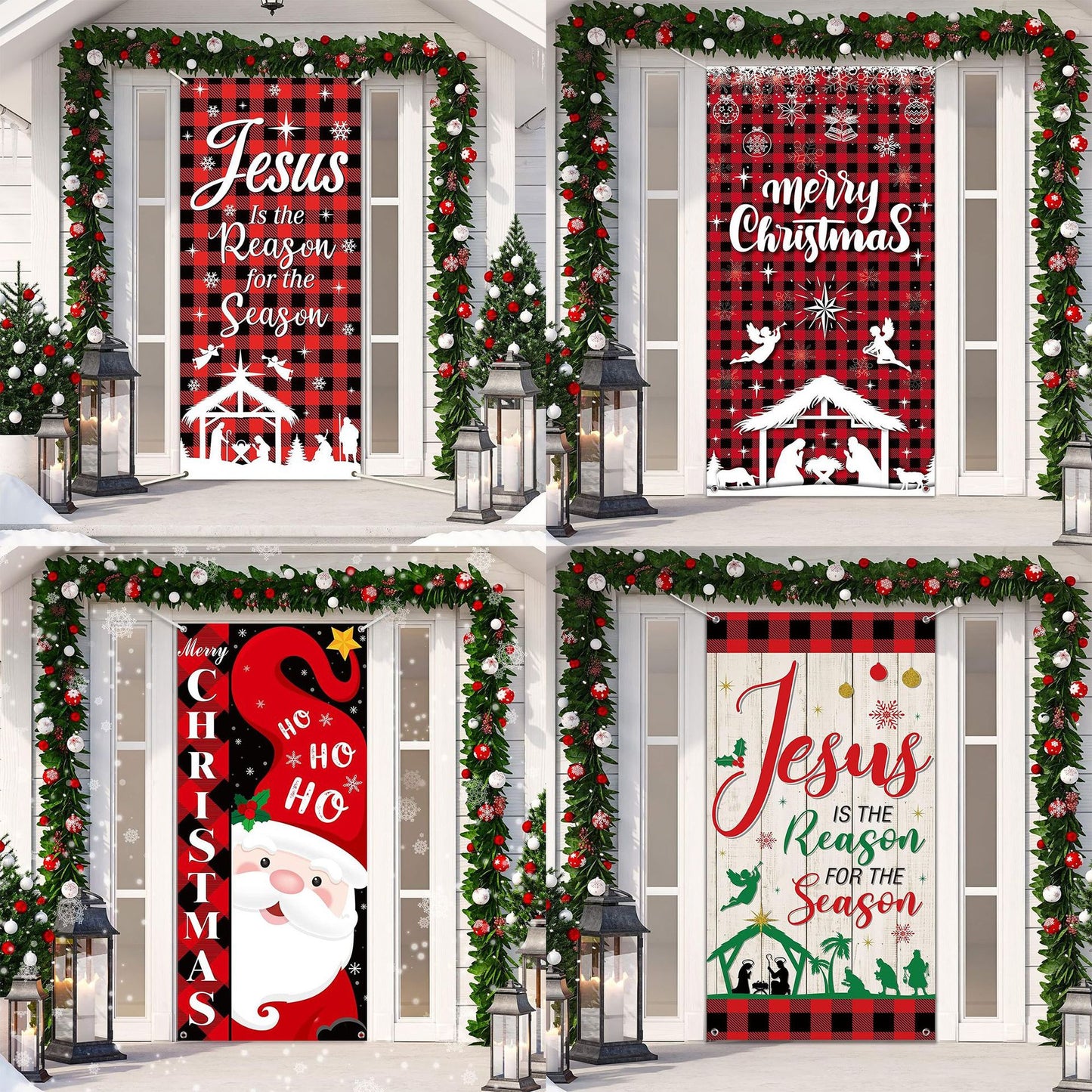 Christmas Door Cover