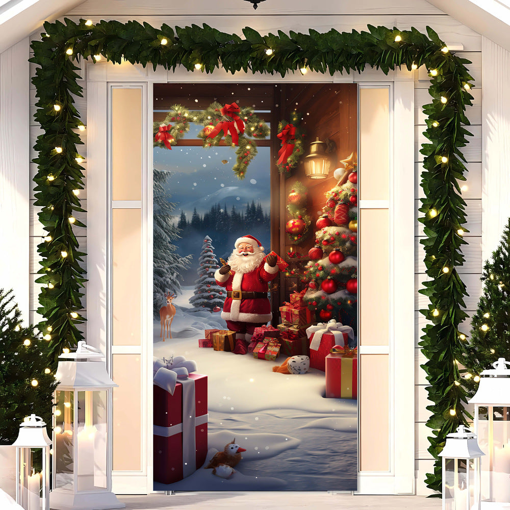 Christmas Door Cover