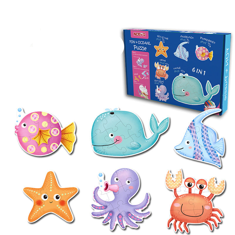 Large matching puzzles age 0-3