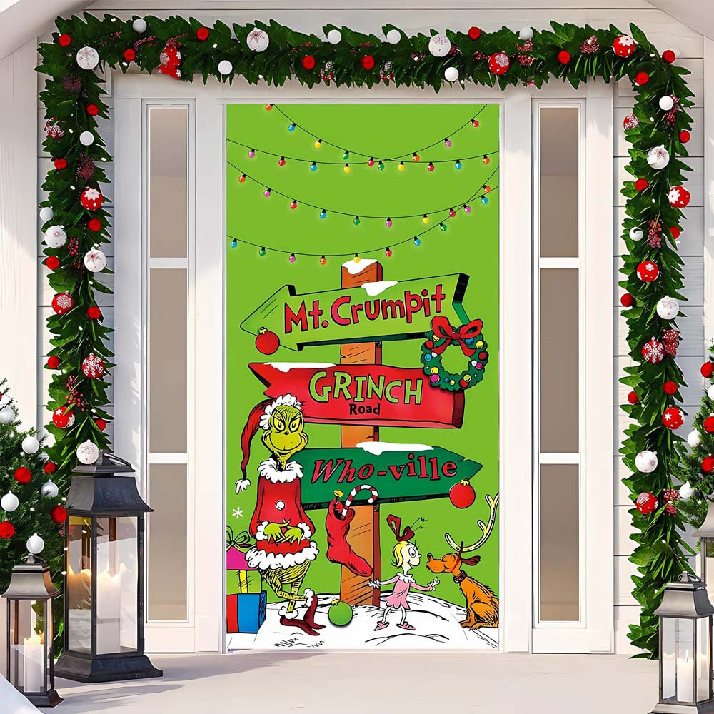 Christmas Door Cover