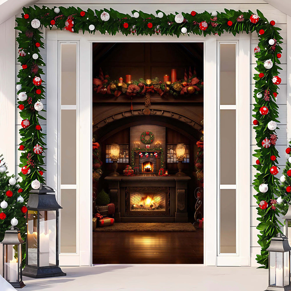 Christmas Door Cover