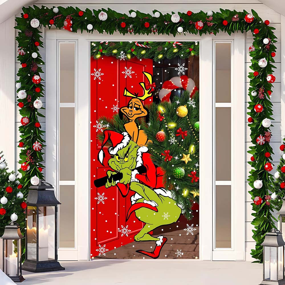 Christmas Door Cover