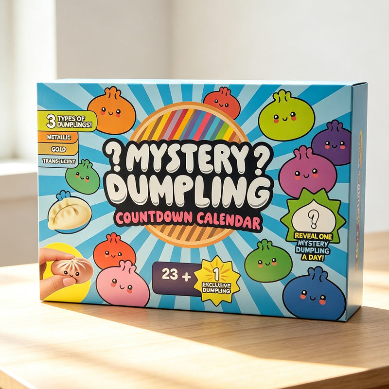 Mysterious Dumpling Squishy Calendar Blind Box