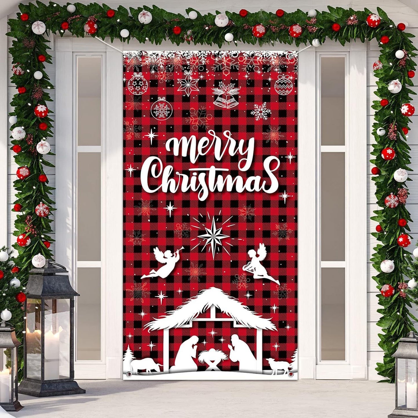 Christmas Door Cover