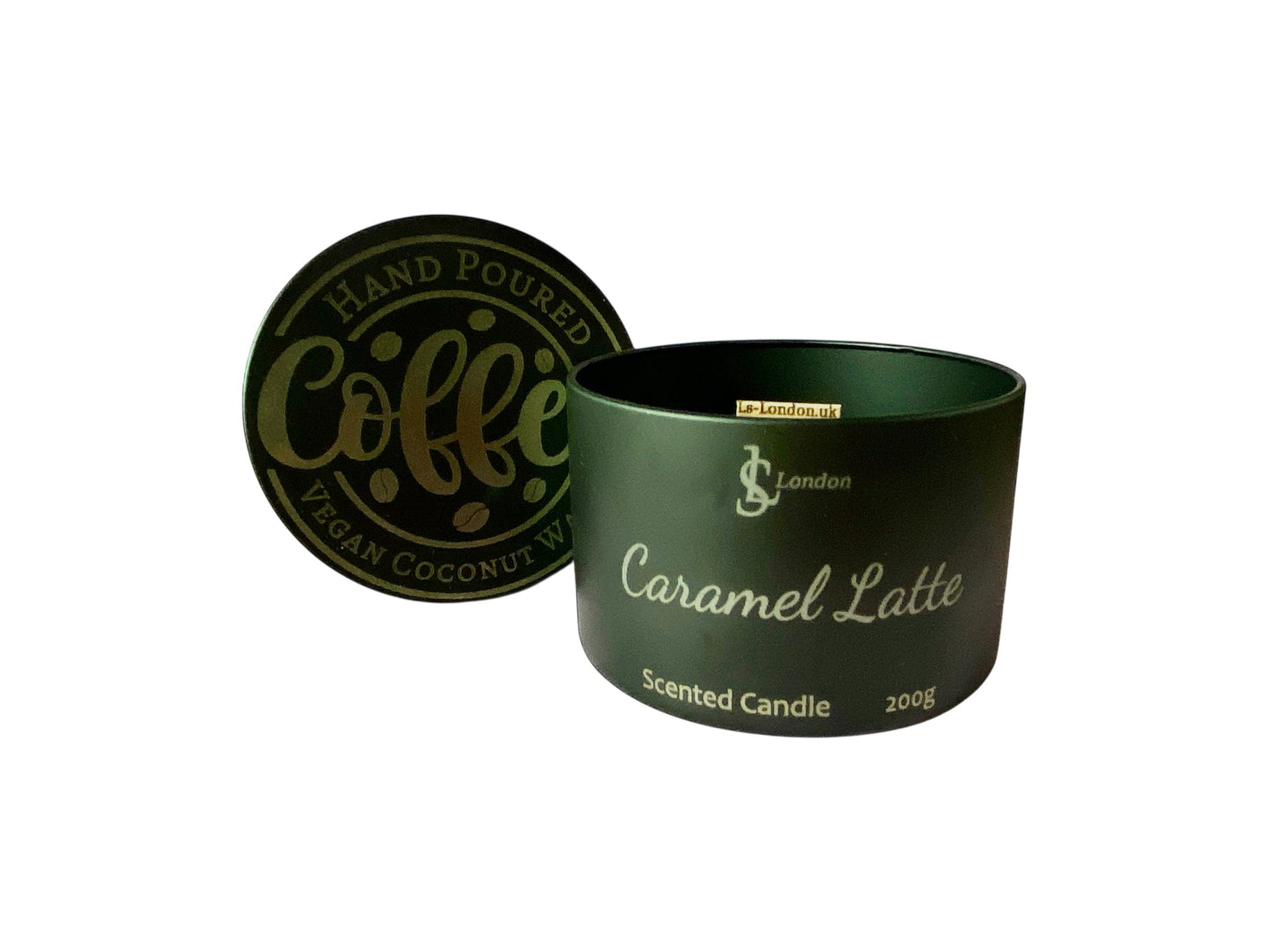 Caramel Latte Luxury Scented Candle Tin 200g
