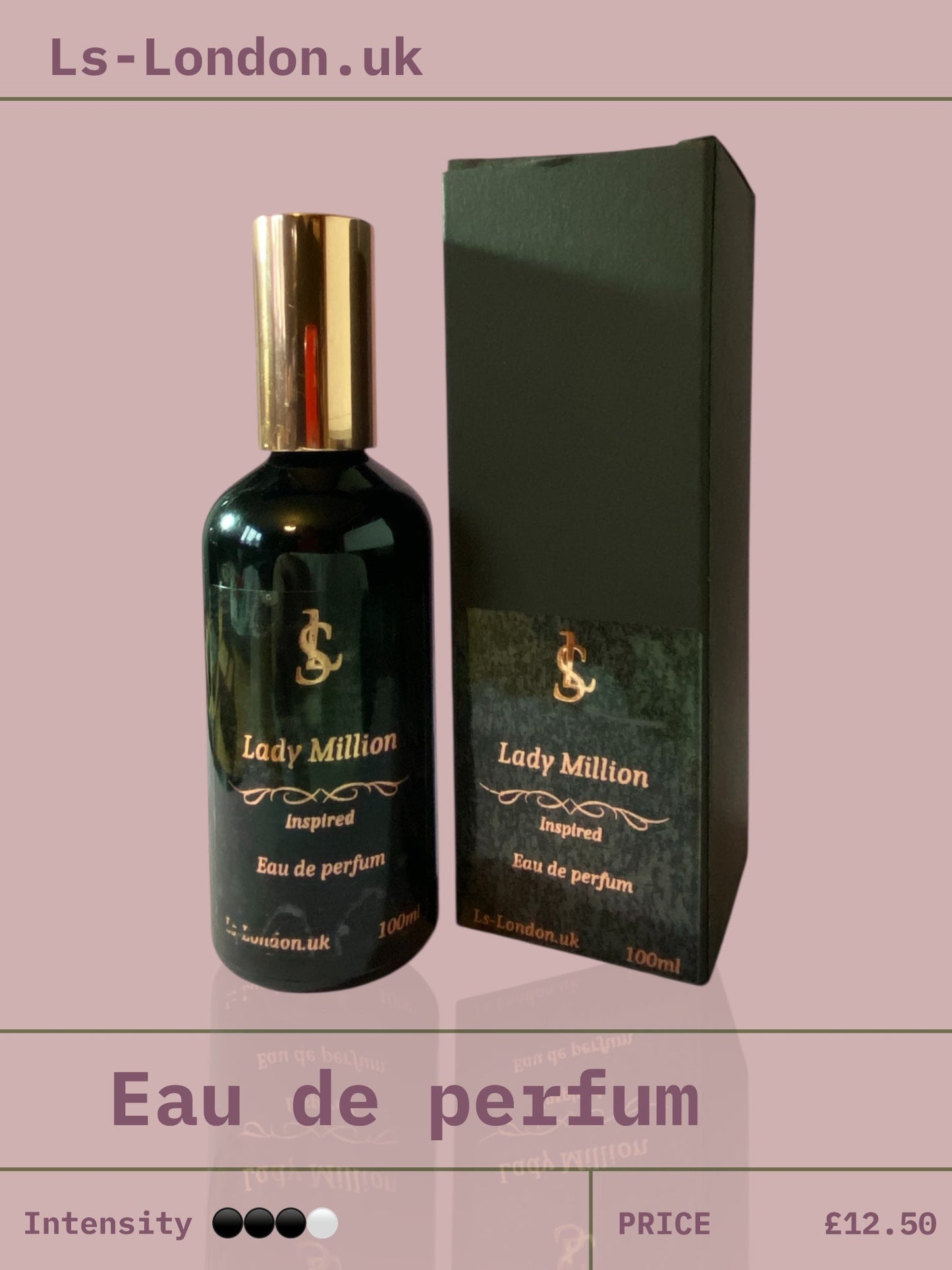Lady Million Inspired Dupe perfume