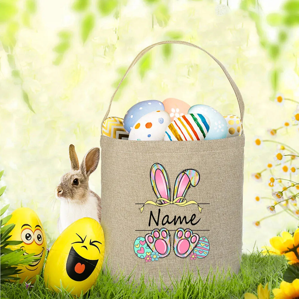 Personalised easter basket