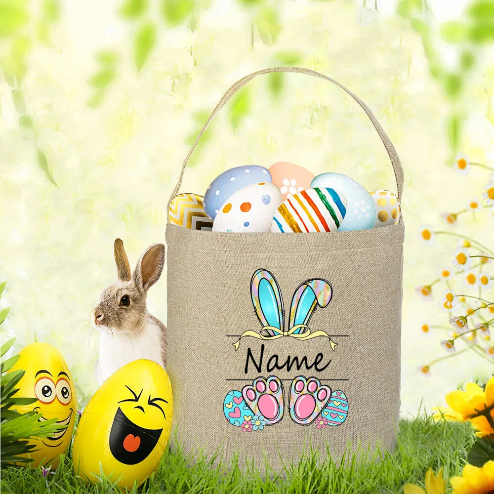 Personalised easter basket