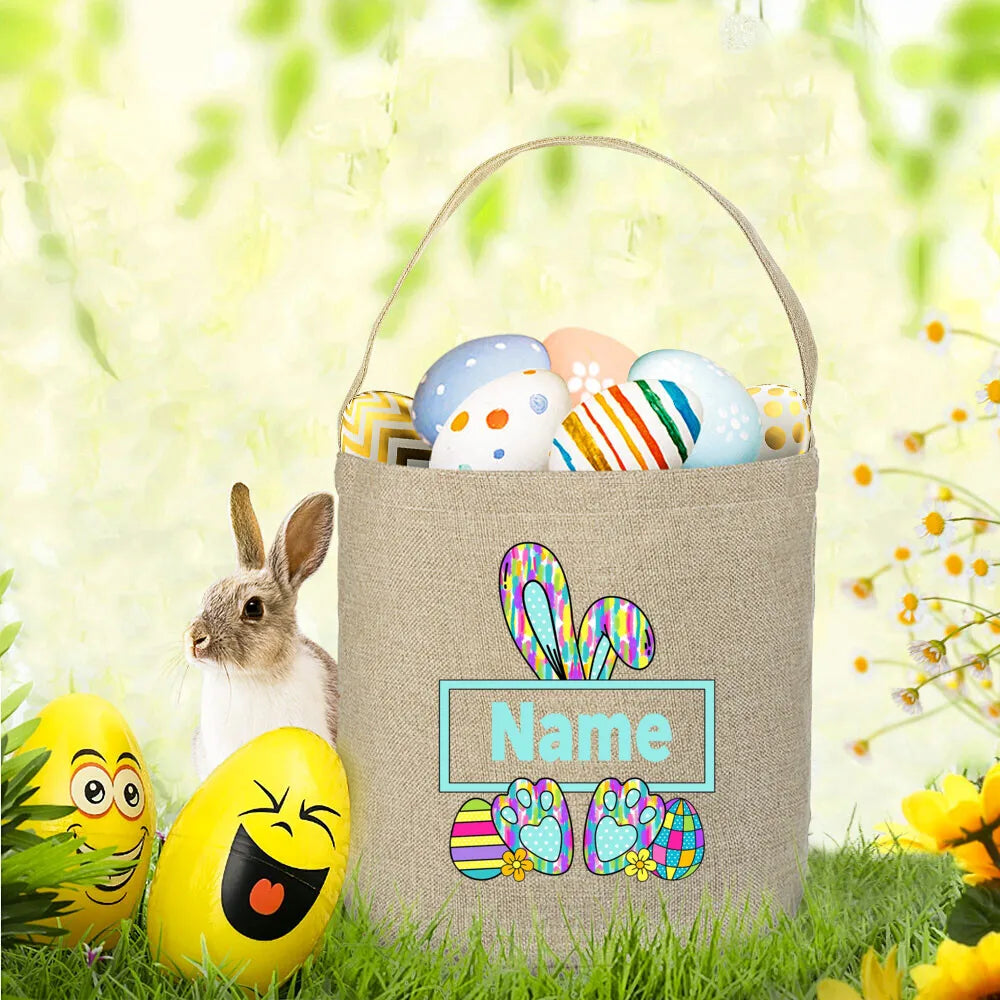Personalised easter basket
