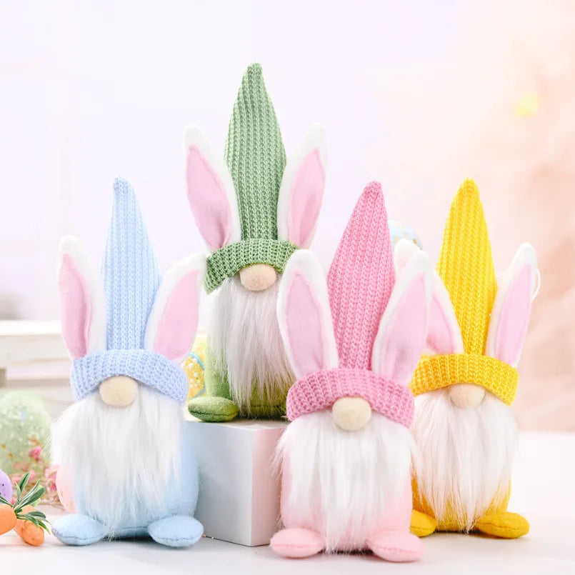 Easter Faceless Gnome Rabbit