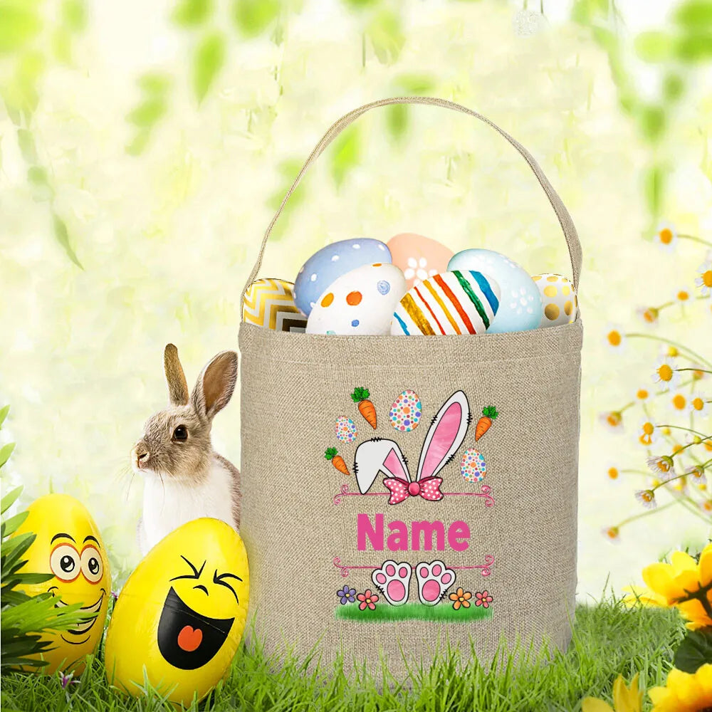 Personalised easter basket