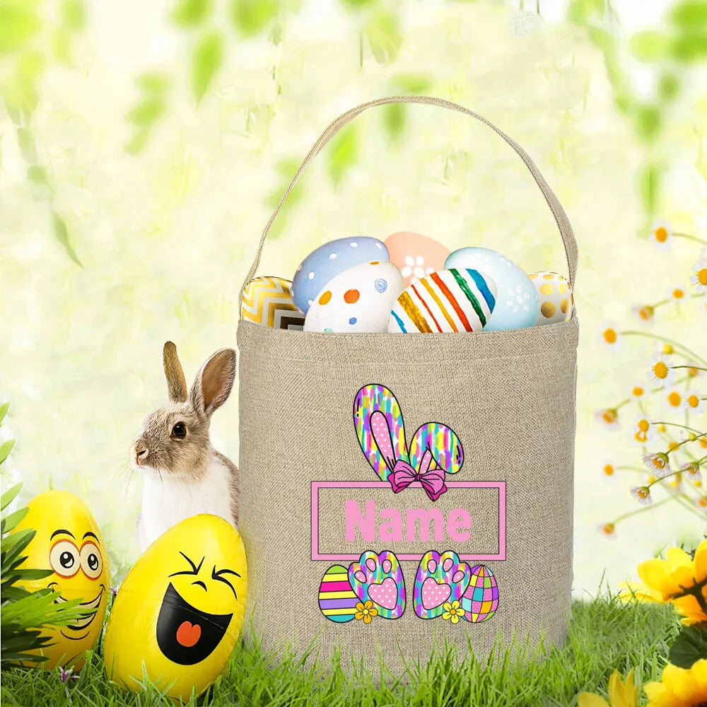 Personalised easter basket