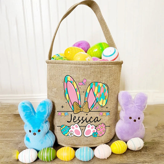 Personalised easter basket