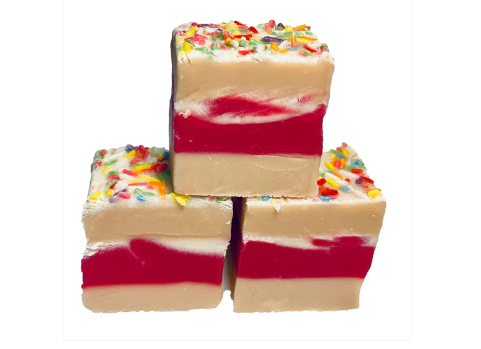 Birthday Cake Fudge Bag - 6 Pieces