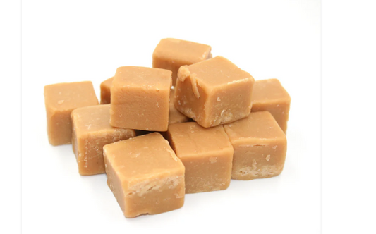 Clotted cream fudge bag
