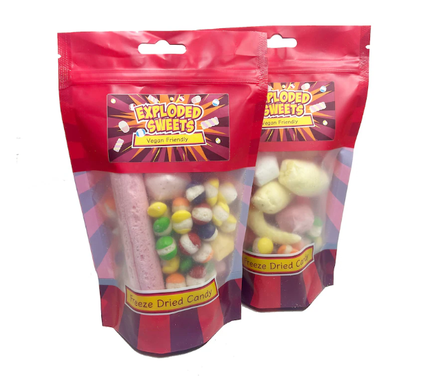 Freeze dried candy duo