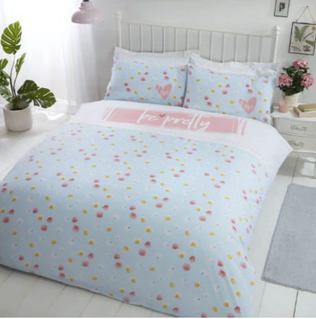 Be pretty duck egg duvet